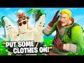 I Trolled Him With NEW Unpeely Skin.. (Fortnite)