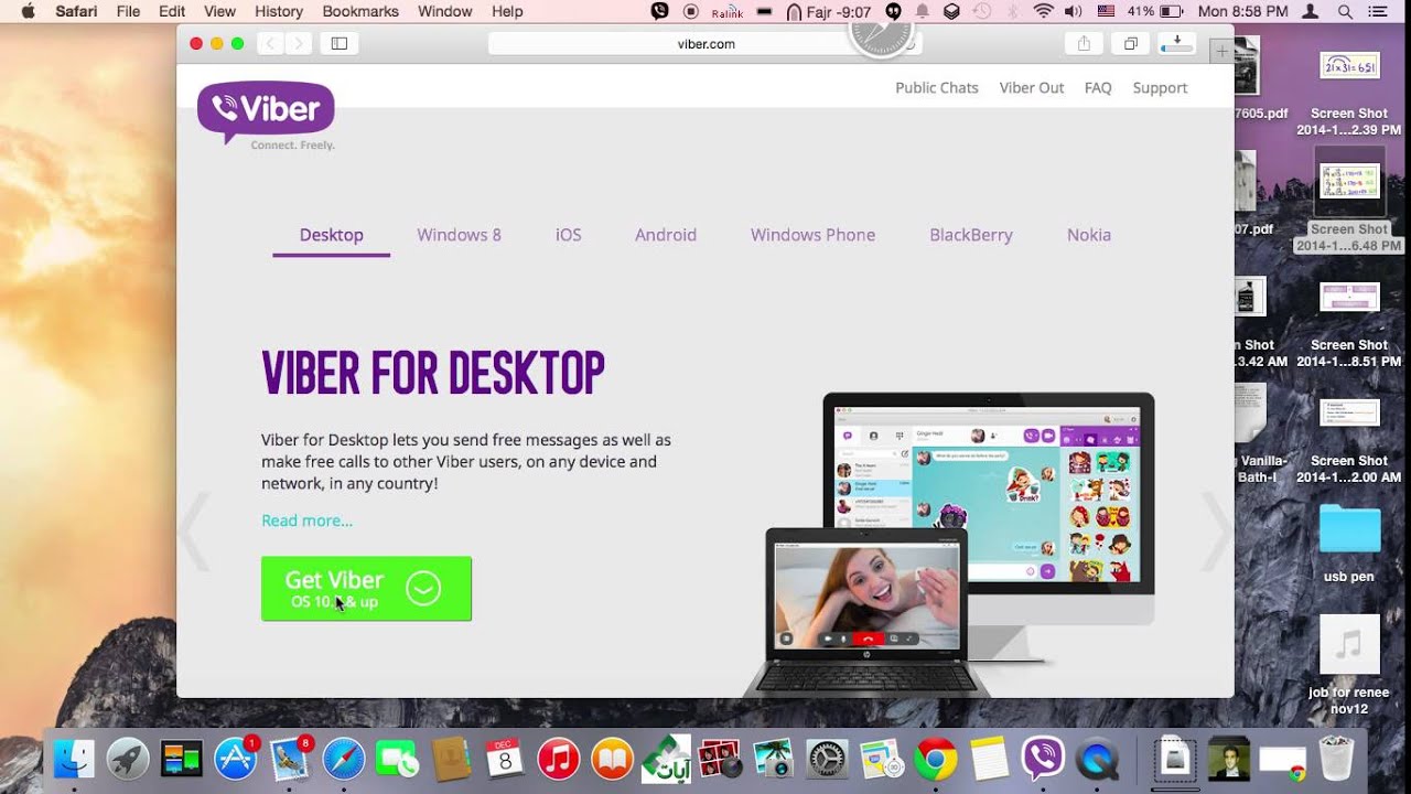 Desktop Viber For Mac