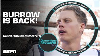 Good Hands Moments: Joe Burrow has RETURNED to form 💪  @allstate | The Domonique Foxworth Show