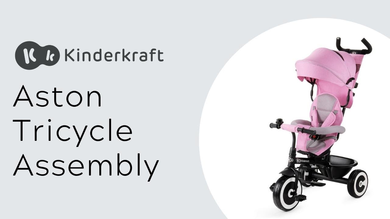 Kinderkraft - Aston Tricycle - Grey