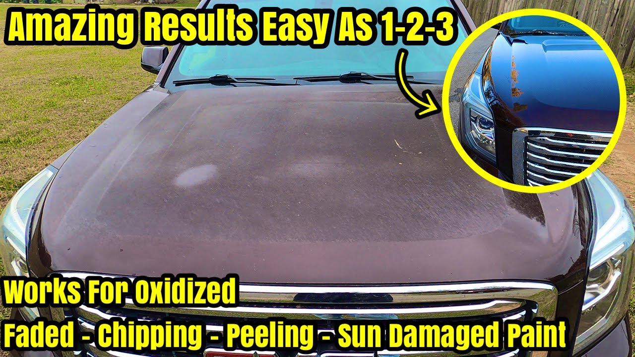 Simple Peeling Clear Coat Fix Watch This! Temporary Fix (Order at  lukatdetail.com ) 806-702-6381 