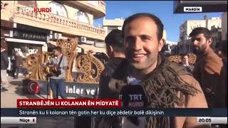 Barış Dayan TRT kurdi haberler de Midyat a sokak konseri Resimi