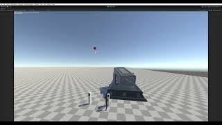 Unity anti-aircraft missile turret test