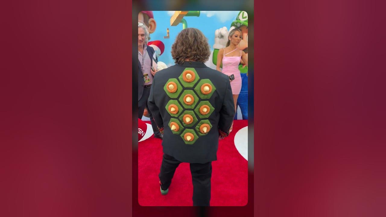 Jack Black's Bowser suit is on point #nintendo #mario #mariomovie #jackblack #gaming #shorts Jack Black's Bowser suit is on point #nintendo #mario #mariomovie #jackblack #gaming #shorts