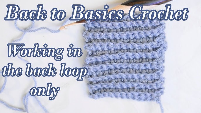 How to Count Double Crochet Rows