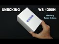 Reloj CASIO WS-1300H Primer Vistazo a su Diseño y Funciones | UNBOXING