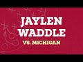 Jaylen Waddle vs Michigan Citrus Bowl 2019 - Alabama WR #17