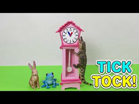 Hickory Dickory Dock | Crocodile | Kids Song