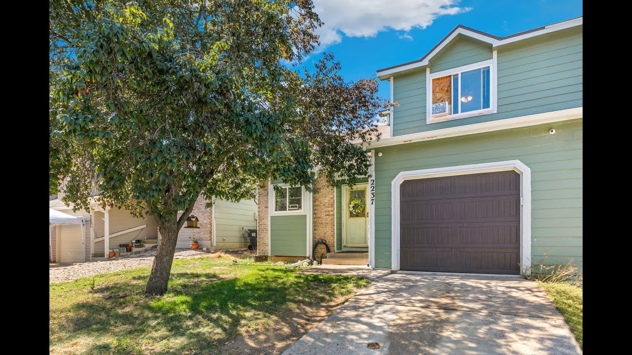 Colorado Springs townhouse for sale. Brishen Combs Realtor - YouTube