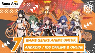 7 Game Anime Android/IOS Offline & Online screenshot 4