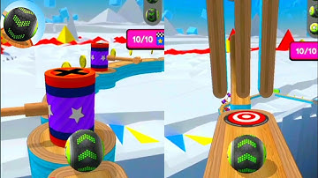 Going Balls Super Speedrun Gameplay New Update Level 131 To 135 ( iOS, Android)