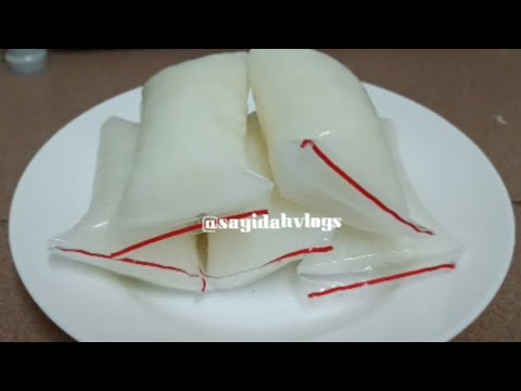 Cara Bikin Lontong Pakai Plastik Klip