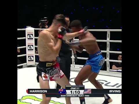 DYNAMITE 🧨 Tyson Harrison scores three knockdowns on Kendu Irving for a dominant first-round TKO!