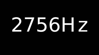 Speaker Sound Test 2756Hz