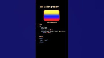 CSS Gradient color effect #coding #trending