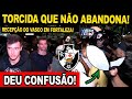 Recepo da torcida do vasco em fortaleza teve cobrana e deu c0nfuso torcida que no abandona