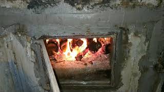 Как сделать огнеупорный раствор и поштукатурить дровяную печь