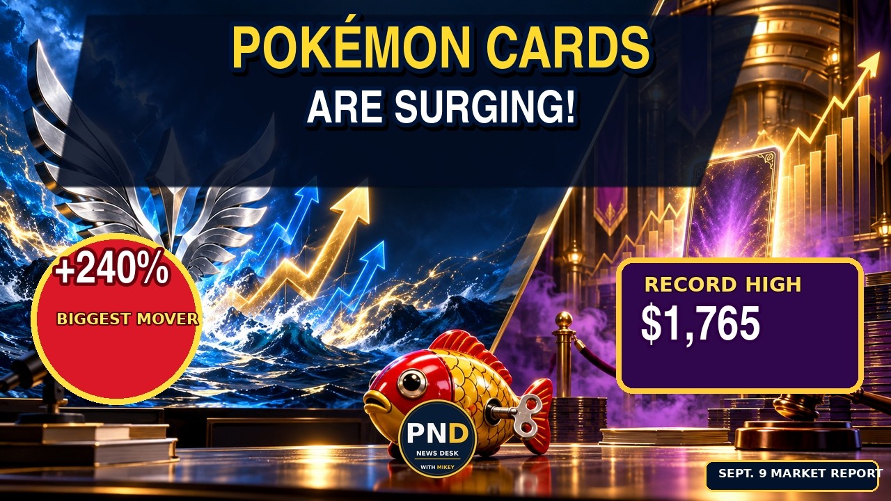 Pokémon Card Market SURGE! Lugia BREAK +78% & Gengar/Mimikyu GX
