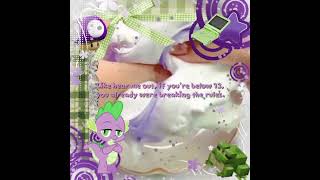 social media ban {#slime #slimerant #rant #mylittlepony #spike #fyp}
