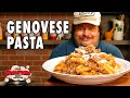 Fancy af genovese pasta with bone marrow  cookin somethin w matty matheson