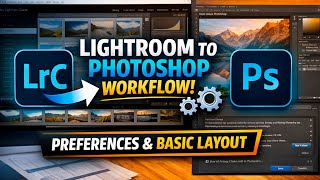 Lightroom Classic to Photoshop: Preferences & Workspace Basics 4K