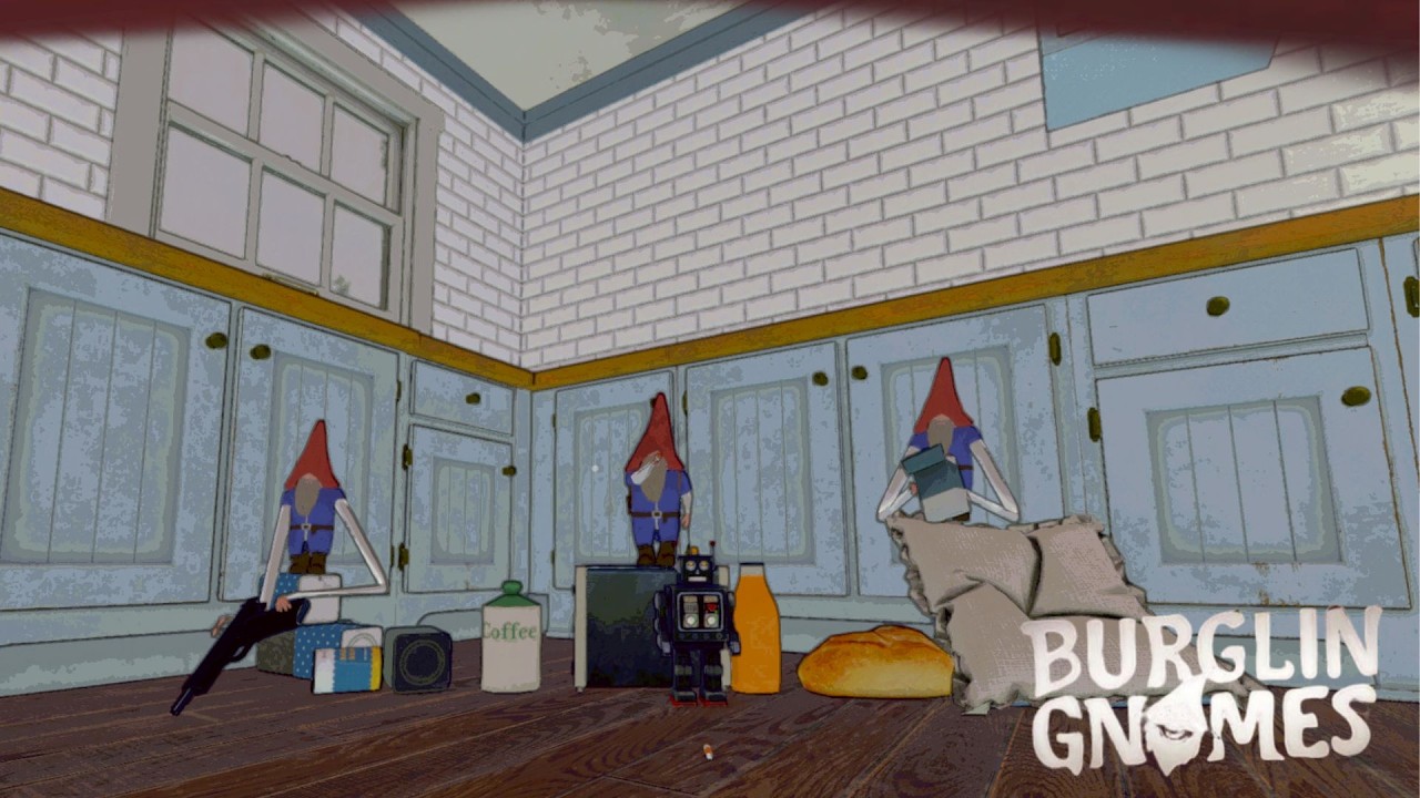 Je joue a Burling' Gnomes avec mon équipe