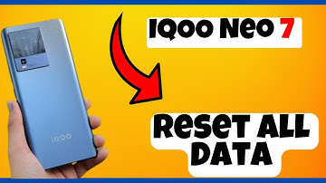 Reset All Data IQOO Neo 7 || How to reset All data || Data settings || How to delete all data