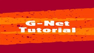 G-Net Tutorial screenshot 5