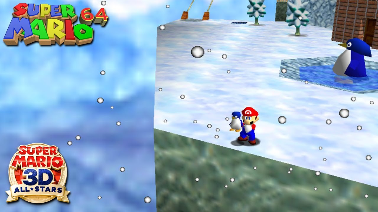 PENGUIN DROPPING: Super Mario 64 [3D All-Stars] - YouTube