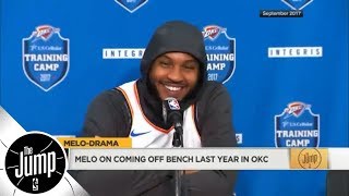Will Carmelo Anthony Be Cool With Coming Off Bench For Houston Rockets? The Jump Espn