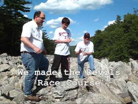 This is the second part of a video record depicting a hike to Devils Race Course, a blockfield located on Pennsylvania State Game Lands no. 211 and partly in Middle Paxton and East Hanover townships, Dauphin County, Pennsylvania. The roughly six-mile round-trip hike was done on 13 July 2009. A previous unsuccesful attempt to hike to Devils Race Course was documented in the bapyou video 'hiking Stony Mountain | 30 June 2009.' Blockfields are usually classified as periglacial (near-glacial conditions) geomorphic features, a remnant of the various glacial periods which came and went during the Pleistocene Epoch of geologic time. (The Pleistocene Epoch began approximately 1.6 to 2 million years ago and came to a close approximately 10000 years ago with the onset of warming and the beginning of the Holocene Epoch of geologic time.) Blockfields require (1) a bedrock source for the boulders of which they are comprised, and (2) a nearby slope down which the weathered boulder-sized material is fed to the block bed. There are a number of well-known blockfields located in the state of Pennsylvania. Perhaps the best known and most-visited is Boulder Field, located in Hickory Run State Park in northern Carbon County. Blue Rocks blockfield is located on a privately run campground of the same name near Lenhartsville in Berks County, whereas River of Rocks can be found in the valley down below Hawk Mountain also in Berks County. The Devils Potato Patch is a blockfield located in a wind <b>...</b>