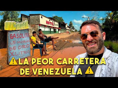 AQUÍ LA GASOLINA SE PAGA CON ORO. No aceptan  Bolívares en esta zona de Venezuela 😰🥵