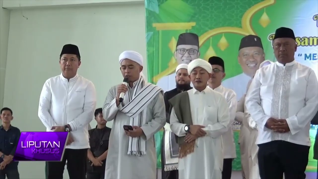 LAMPUNG TENGAH MAJU -  Pemkab Lamteng Gelar Pengajian Akbar,  Zikir & Doa Bersama