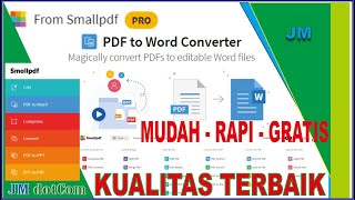 Cara Terbaik Convert PDF to WORD Kualitas Original SmallPDF screenshot 5