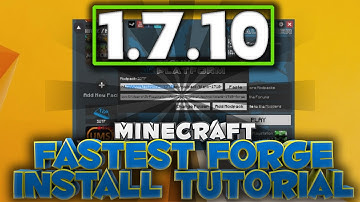How to Install Forge 1.8 Fastest Easiest Tutorial