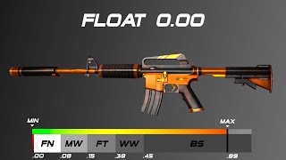 CSGO M4A1-S | Atomic Alloy - Skin wear/float