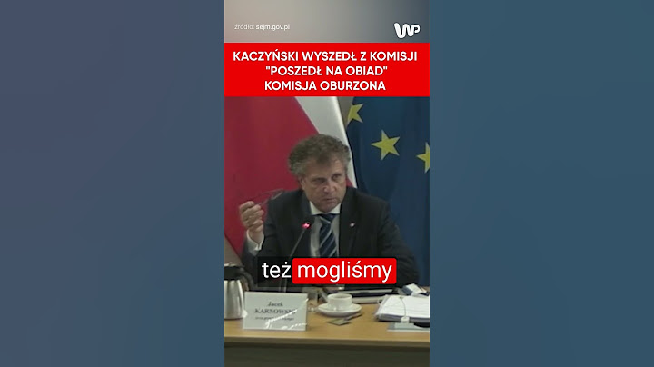 "Kaczyński poszedł na obiad". Karnowski: To kpina