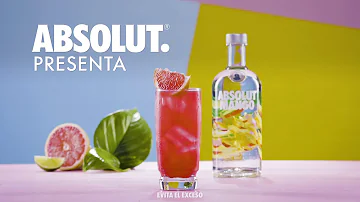 ¿Qué zumo combina bien con Absolut Vodka?