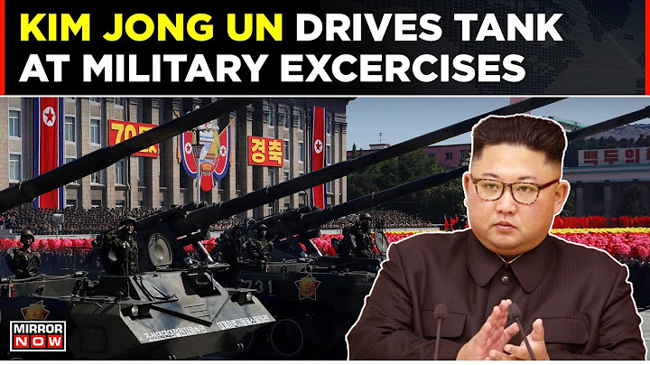 Kim Jong Un Drives Military Tank | North Korea Military Exercise | Top World News | Mirror Now