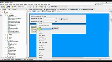 Java - Netbeans IDE : Membuat laporan dengan ireport