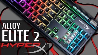 Best Gaming Keyboard 2020! HyperX Alloy Elite 2 Review, Sound Test and Unboxing