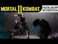 Mortal kombat 11  scorpion fatality scene