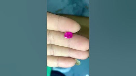 Ruby Fanxet Yên Bái màu đẹp giá x triệu #gemstone #gem #ruby #love