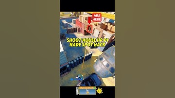 Nade Spot Hack: Shoot House, Hardpoint P1 #codm