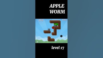 APPLE WORM LEVEL-17 🐛🍎#shorts