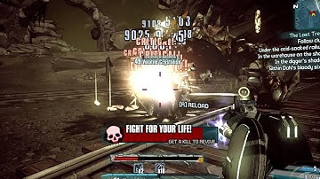 Borderlands 2 The Lost Treasure Solo Walkthrough Caustic Caverns