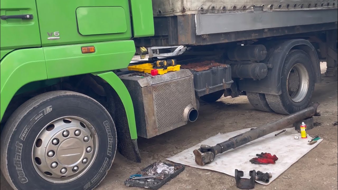 Снимай кардан - Тяни домой ! Ремонт МАЗа