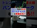 トレンド発生のサイン、バンドウォークの見極め方とその攻略方法