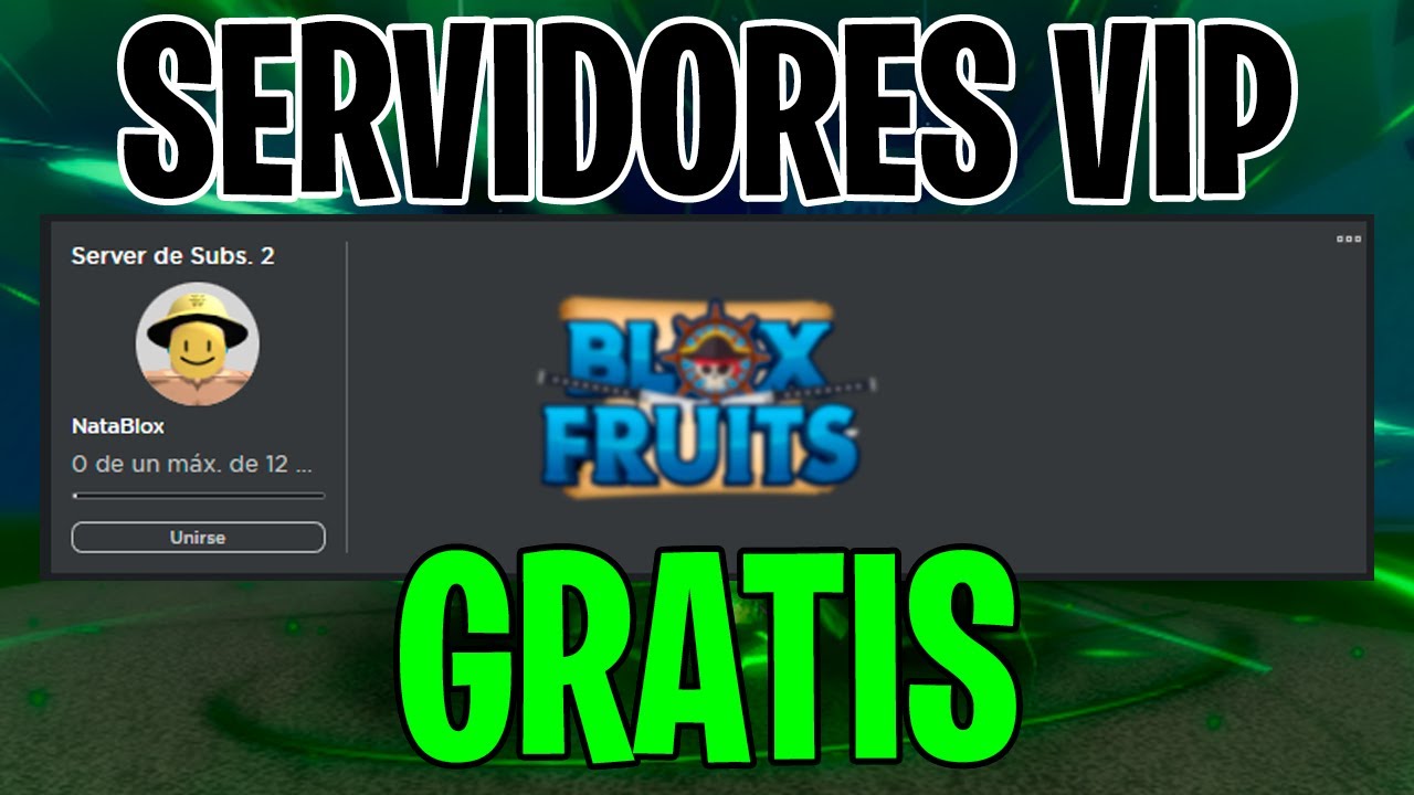 Como Acessar Servidores VIP de Blox Fruits Gratuitamente! - Dluz Games