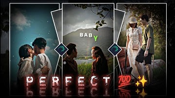 "PERFECT💯✨ new style status video edit alight motion xml" by THE PAPPU EDITOR